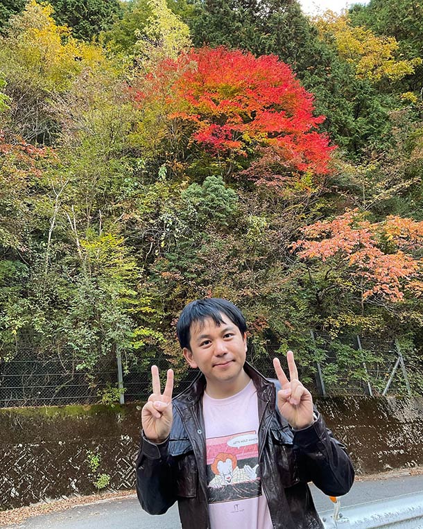 紅葉を見に行きました。