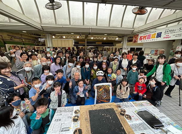 個展の楽しい時間