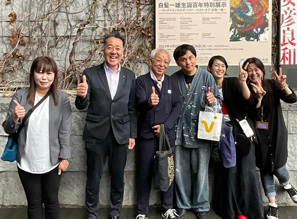 展覧会の打ち合わせ