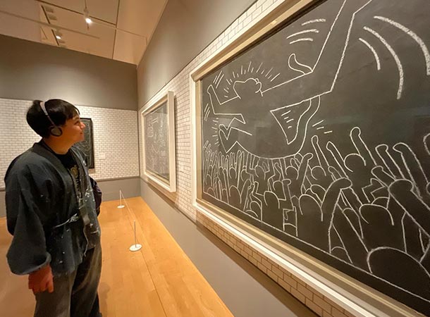 展覧会の打ち合わせ