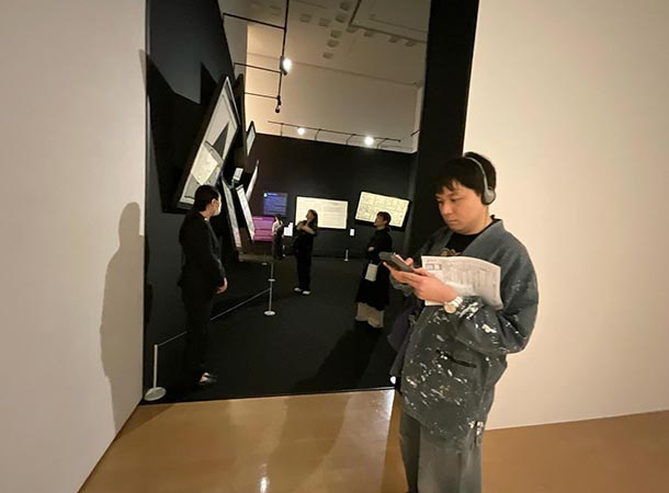 展覧会の打ち合わせ