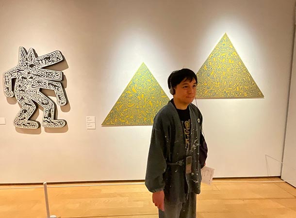 展覧会の打ち合わせ