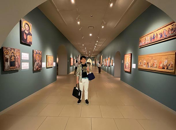 鳴門市にある大塚美術館に行きました。