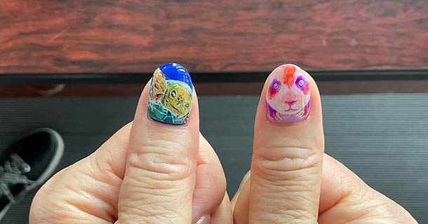 兵庫県立美術館の素敵なお客さんたち