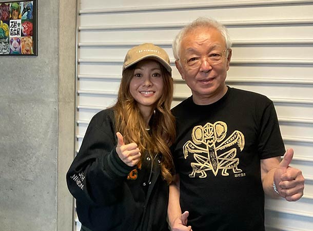 なななんと、倉木麻衣さんが来てくださいました!!