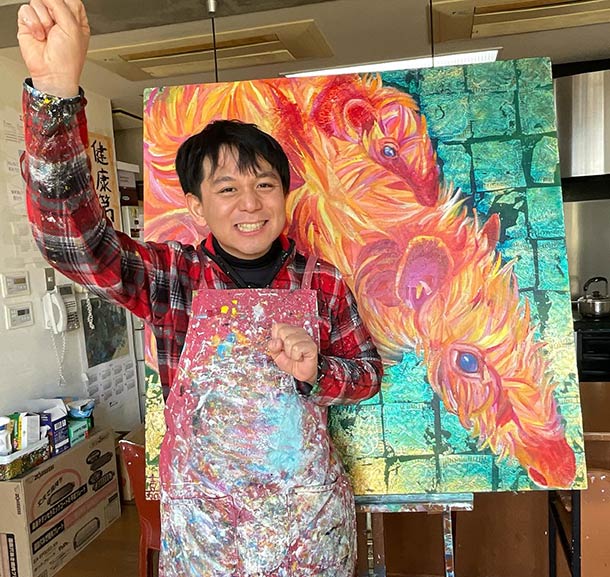 コアリクイの親子