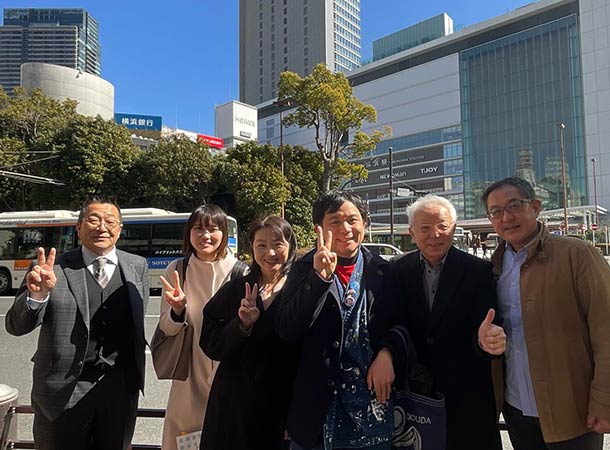 東京赤坂のTBSと横浜で打ち合わせ