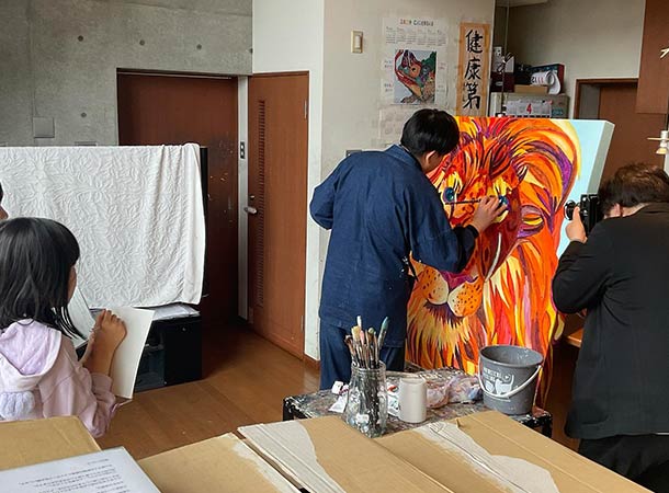 新居浜市長とかわいい記者さん