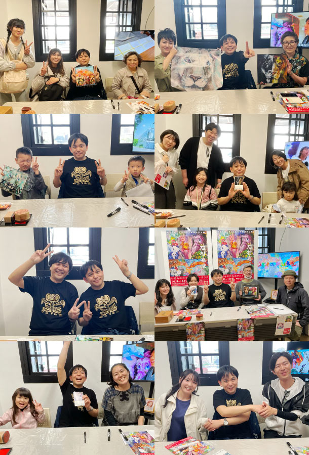 みなさんの笑顔がとってもうれしいです！