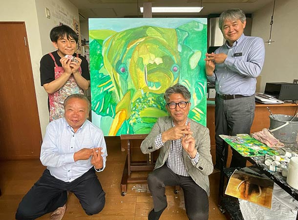 マスキングテープ カモ井さんの訪問