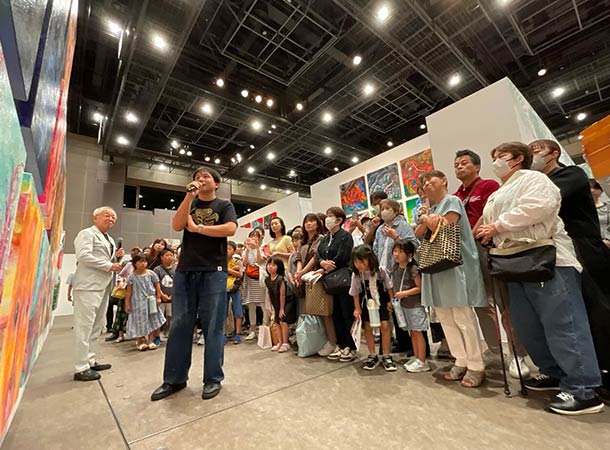 明日は、どこでお話しようかな？