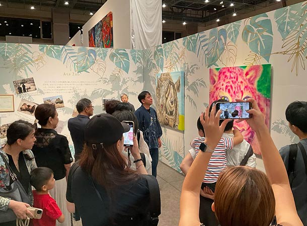 ギャラリートーク、ぜひ楽しんでください!!