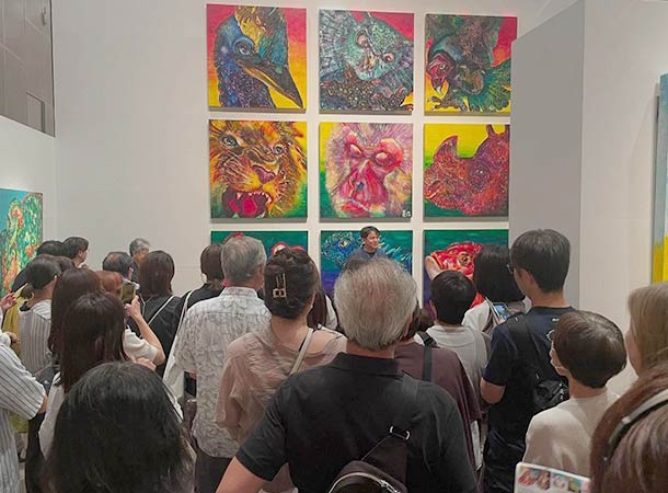 明日は、どこでお話しようかな？