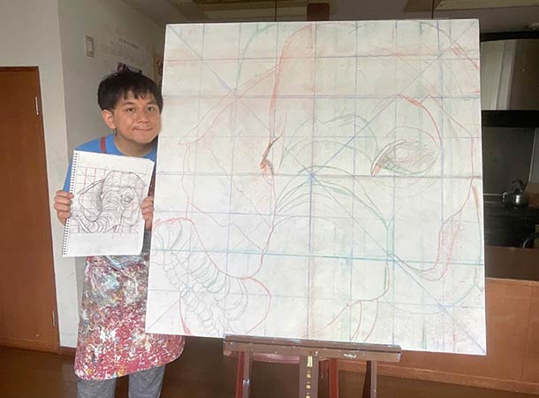 インドゾウのみどりちゃん