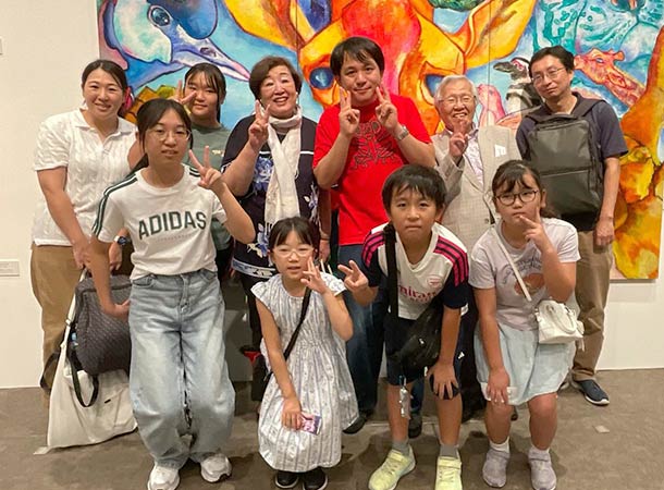 明日(2日)、明後日(3日)と、朝から広島の展覧会場に行きます!!