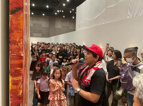 来場者、4万人達成しました!!