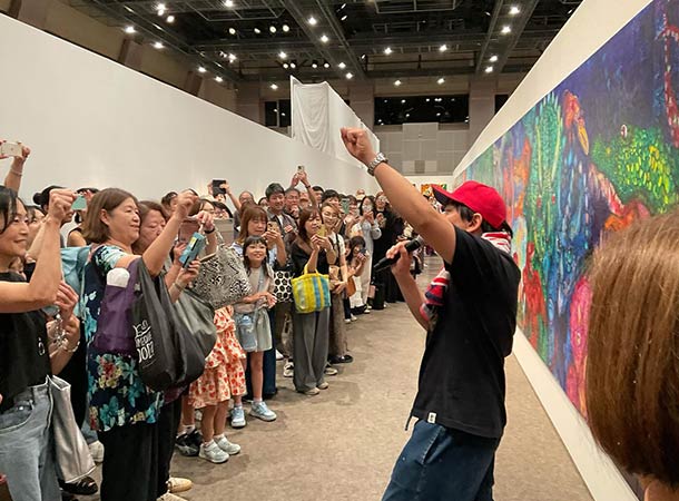 来場者、4万人達成しました!!