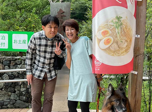高知県の木の香温泉の道の駅に行きました。