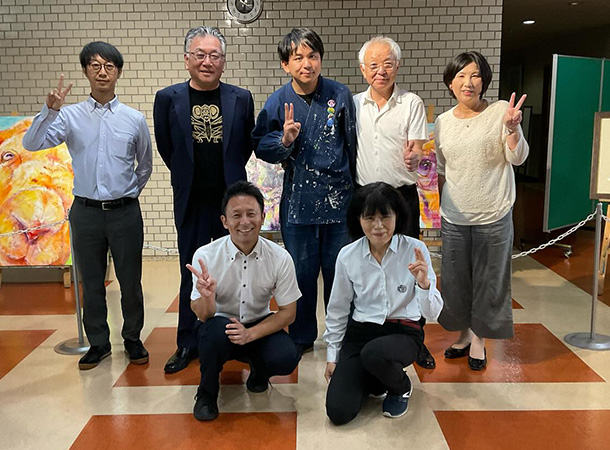 岡山県奈義町で講演会