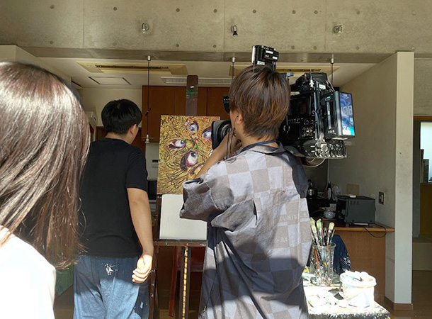 南海放送さんが取材に来ました。