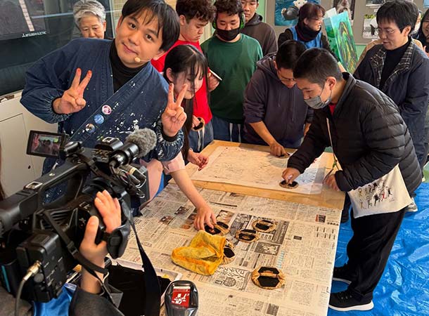 パラアートえひめ2025 第二部の様子です。