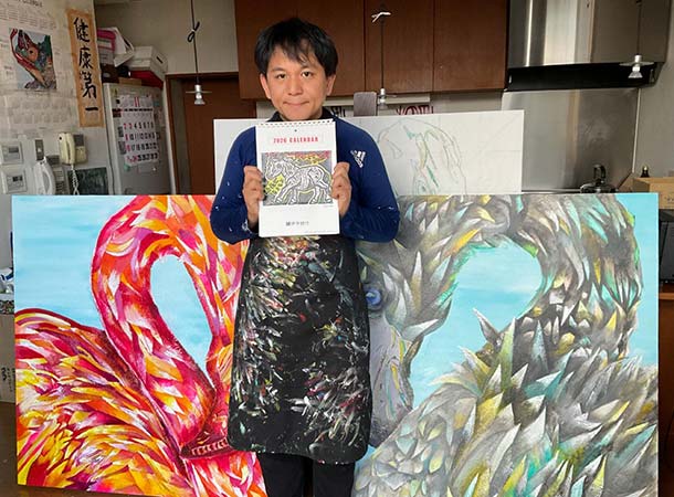 点字カレンダーが届きました。