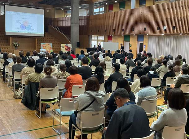 広島県神石高原町で講演会をしました。