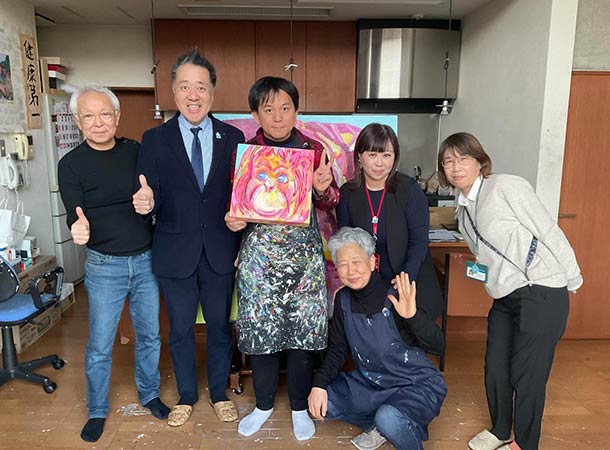 愛媛の南海放送さんたちと打ち合わせ