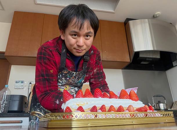 おばあちゃんのお誕生日（サプライズ）