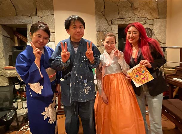 グレースマーヤさんのライブを楽しみました。